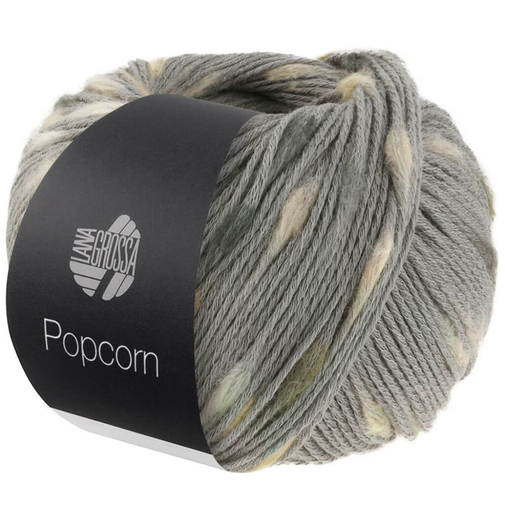 Lana Grossa 11 - Grau/Beige/Grège/Camel Lana Grossa Popcorn 50g Lieblingsgarn