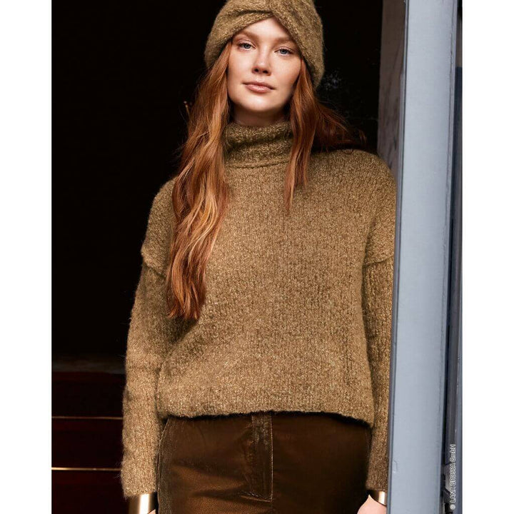 Lana Grossa Pattern Rollkragnepullover Strickanleitung - Lana Grossa (Heft) Lieblingsgarn
