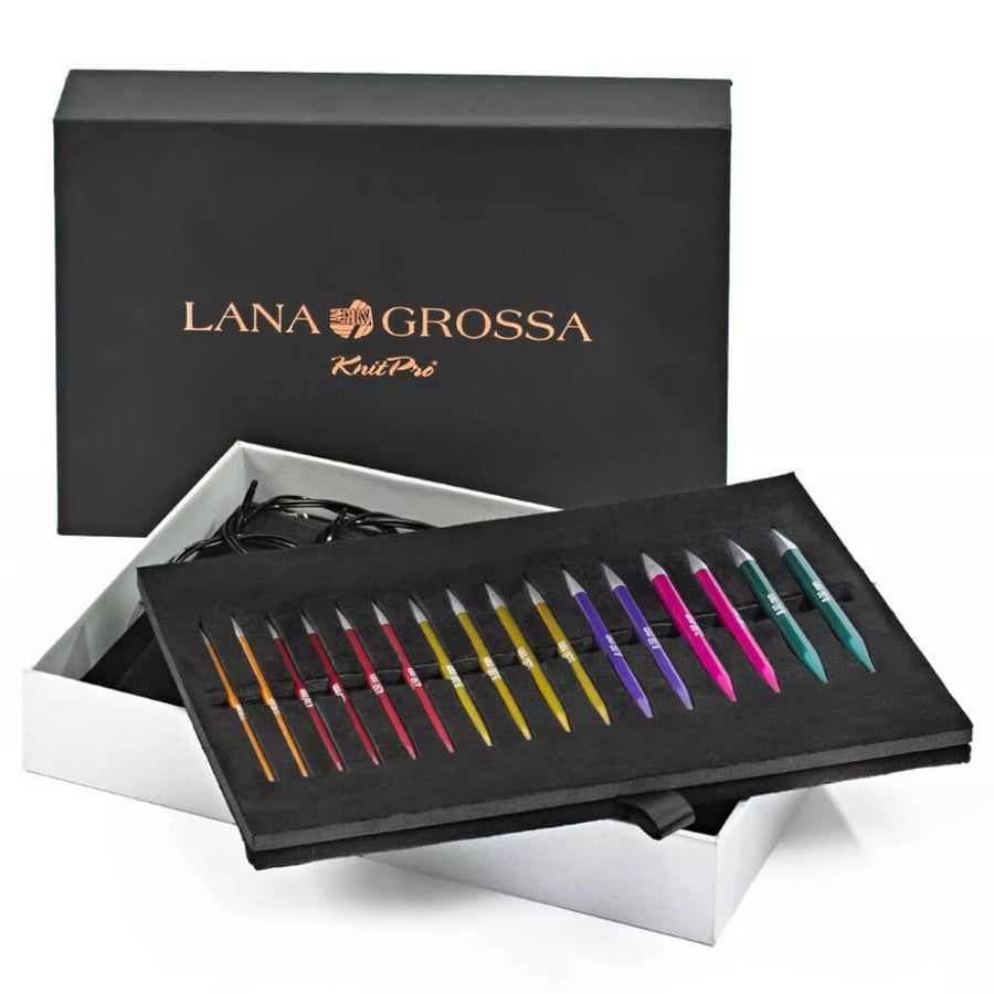 Lana Grossa Rundstricknadel-Set Rainbow Alu bei bei bei bei bei bei bei bei bei bei bei bei bei bei bei bei Lieblingsgarn
