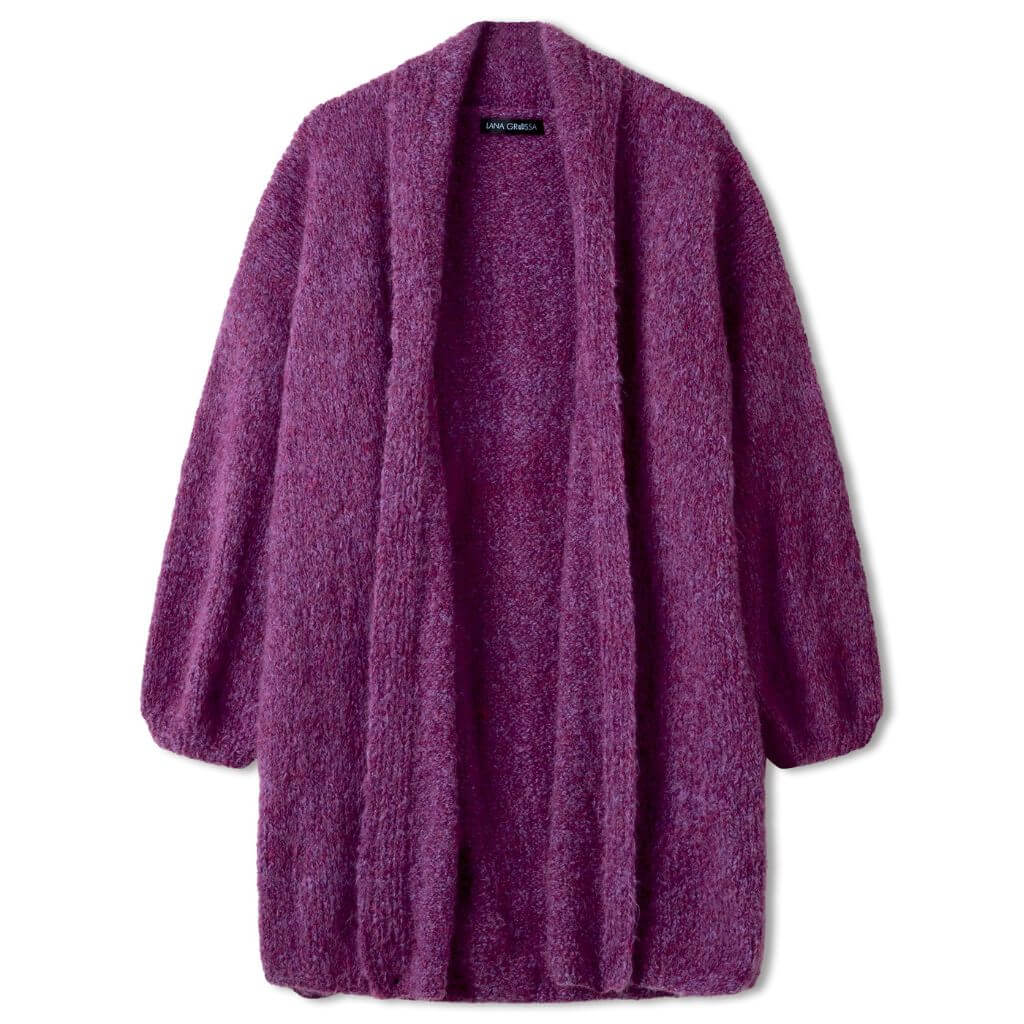 Schalkragen-Cardigan Strickanleitung - Lana Grossa (Heft)