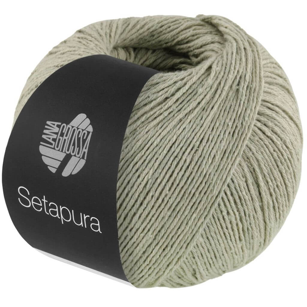 Lana Grossa 14 - Teegrün Lana Grossa Setapura 50g Lieblingsgarn
