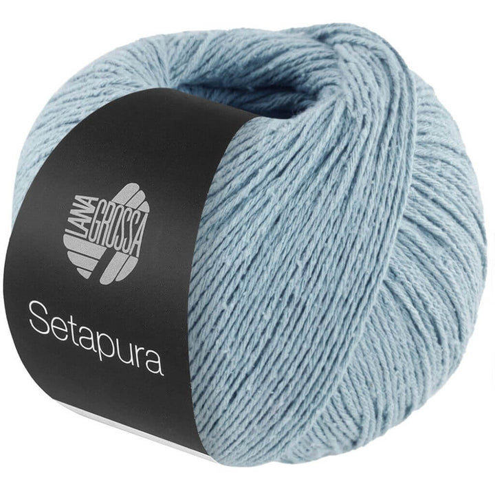Lana Grossa 29 - Pastellblau Lana Grossa Setapura Lieblingsgarn