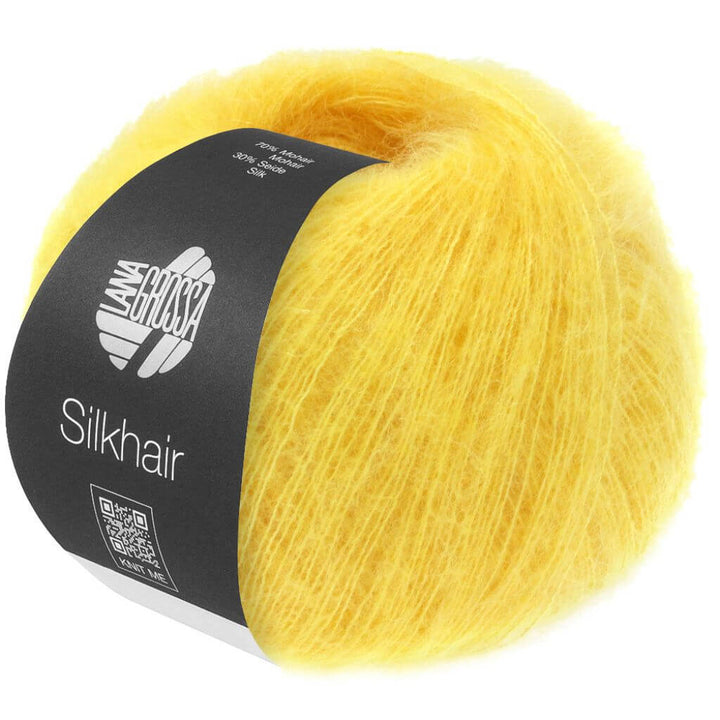 Lana Grossa 217 - Narzissengelb Lana Grossa Silkhair 25g Lieblingsgarn