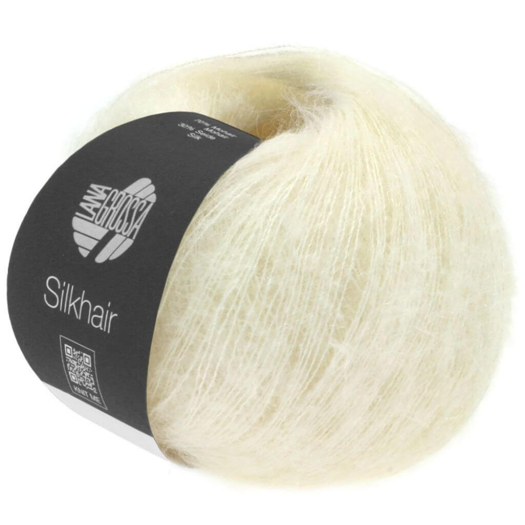 Lana Grossa 117 - Weiß Lana Grossa Silkhair Lieblingsgarn
