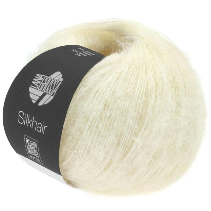 Lana Grossa 117 - Weiß Lana Grossa Silkhair Lieblingsgarn