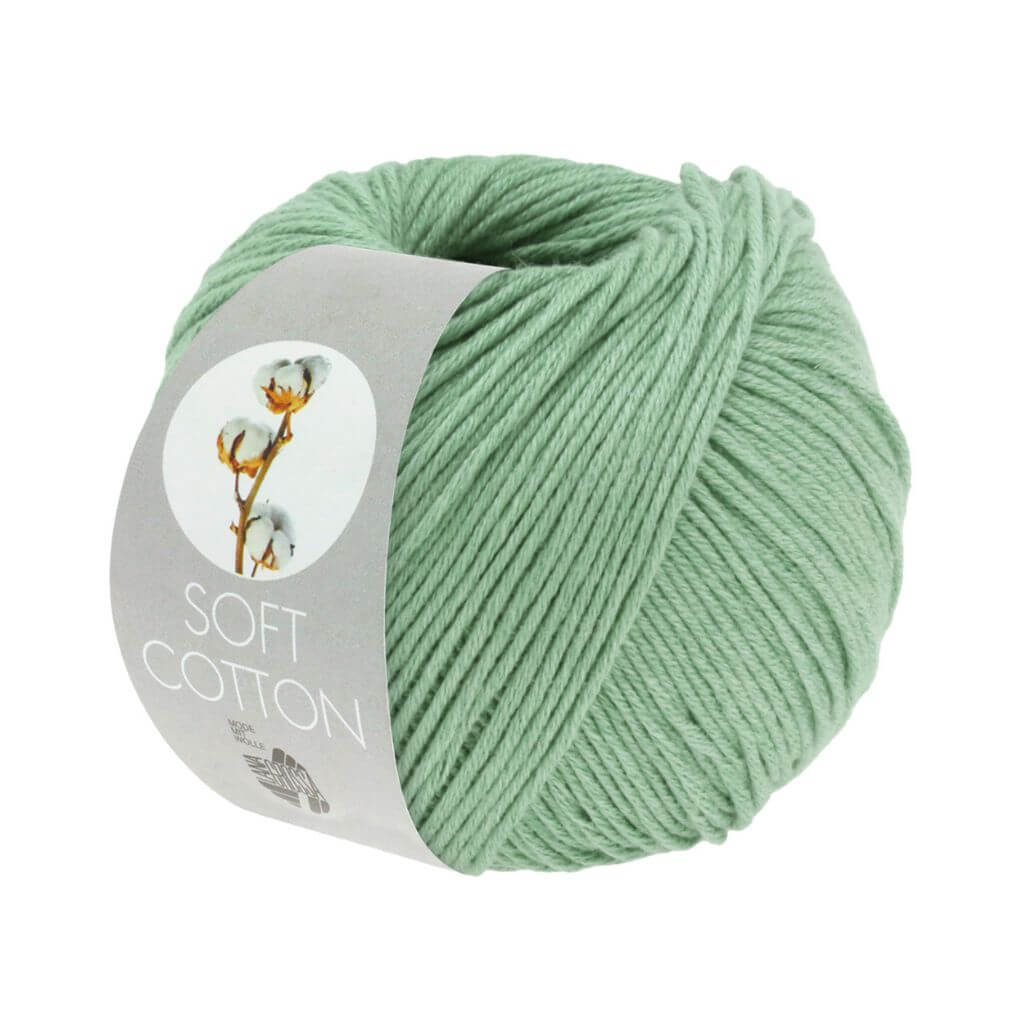 Lana Grossa 52 - Mint Lana Grossa Soft Cotton 50 g Lieblingsgarn