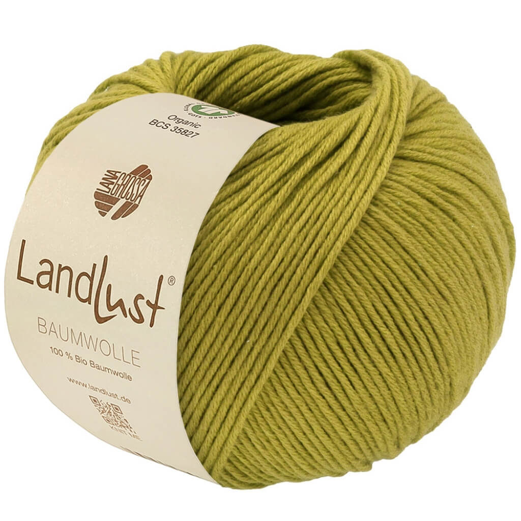 Lana Grossa 30 - Pistazie Lana Grossa Landlust Baumwolle GOTS Lieblingsgarn