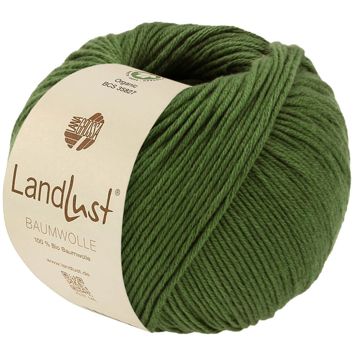 Lana Grossa 31 - Blattgrün Lana Grossa Landlust Baumwolle GOTS Lieblingsgarn