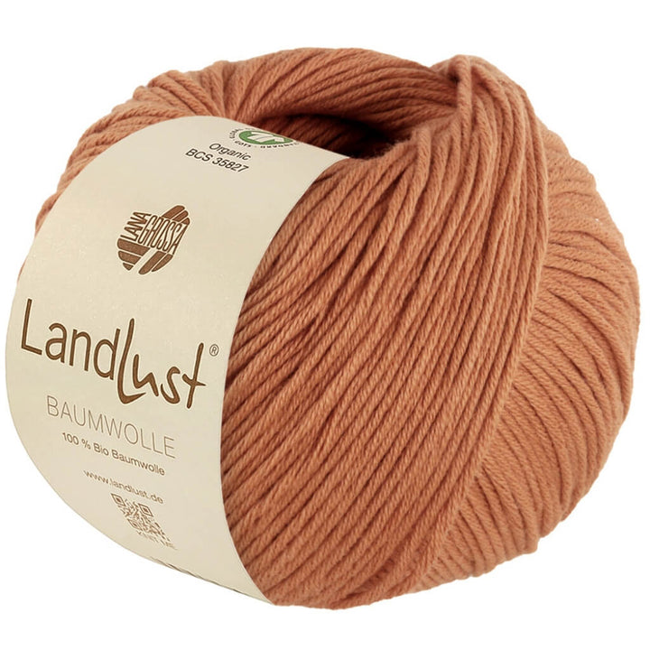 Lana Grossa 33 - Karamell Lana Grossa Landlust Baumwolle GOTS Lieblingsgarn
