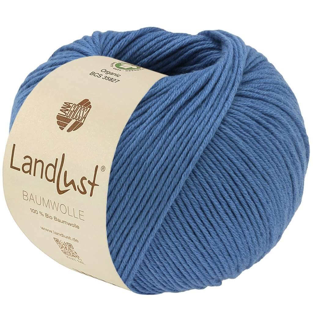 Lana Grossa 37 - Himmelblau Lana Grossa Landlust Baumwolle GOTS Lieblingsgarn
