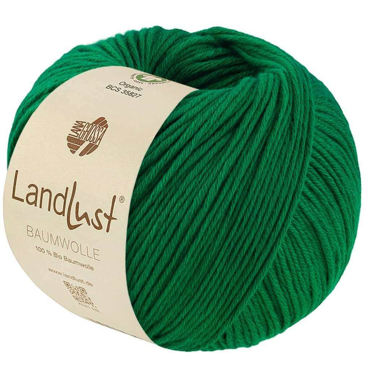 Lana Grossa 40 - Grün Lana Grossa Landlust Baumwolle GOTS Lieblingsgarn
