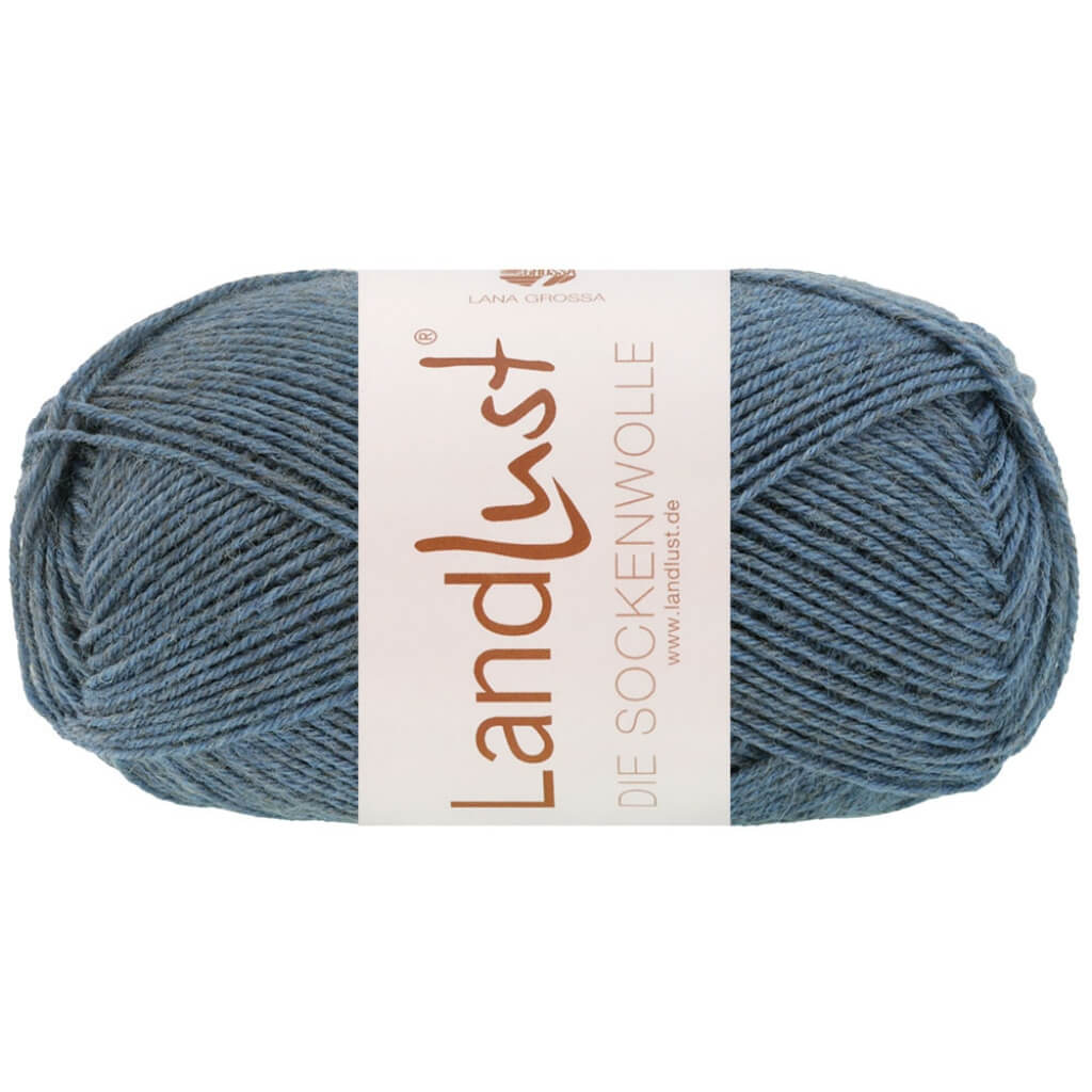Lana Grossa 1604 - Jeansblau Meliert Lana Grossa Landlust die Sockenwolle Mélange Lieblingsgarn