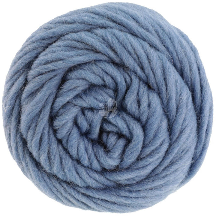 Lana Grossa 5004 - Jeansblau Meliert Lana Grossa Landlust die Filzwolle Lieblingsgarn
