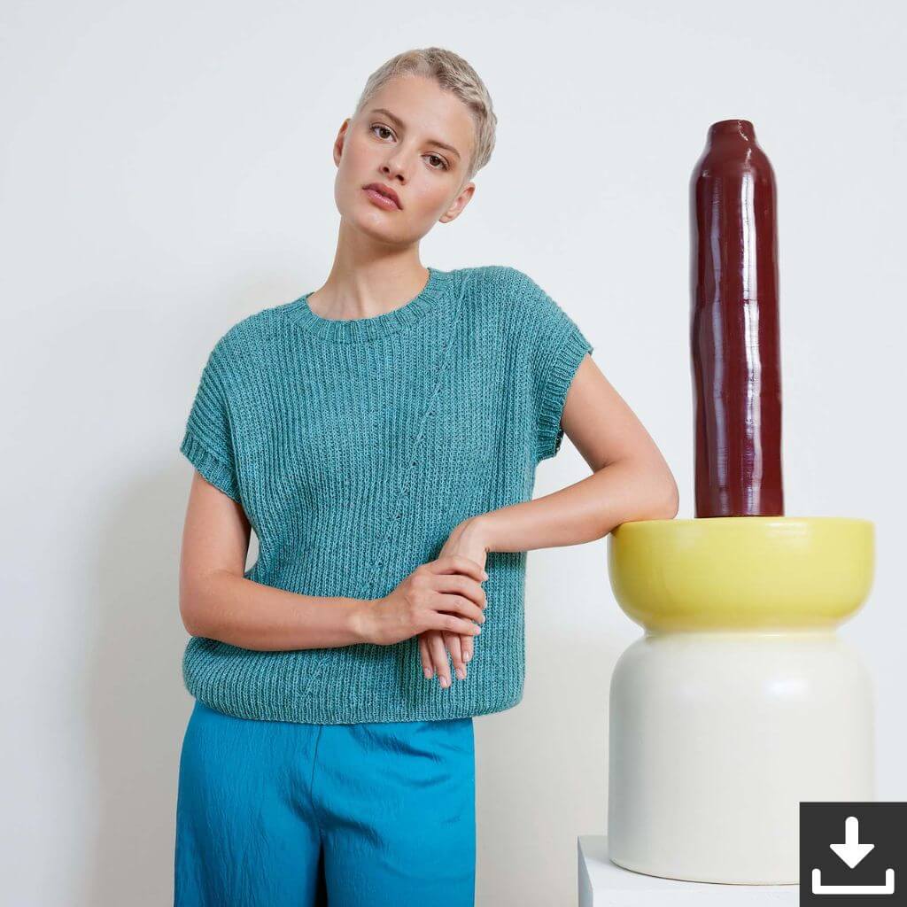 Lang Yarns Pullunder Kora Strickanleitung - Lang Yarns (PDF) Lieblingsgarn