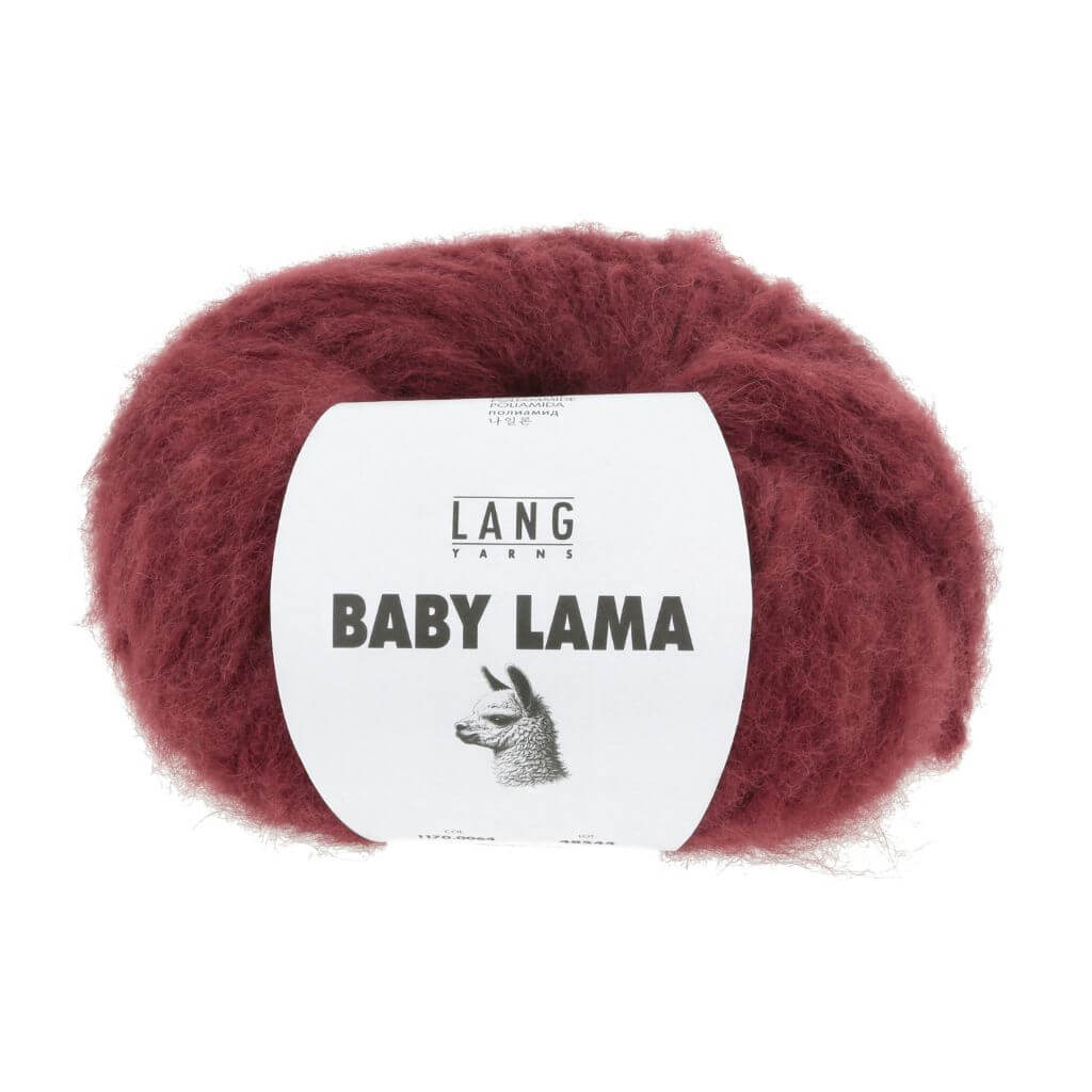 Lang Yarns 064 - Bordeaux Lang Yarns Baby Lama Lieblingsgarn