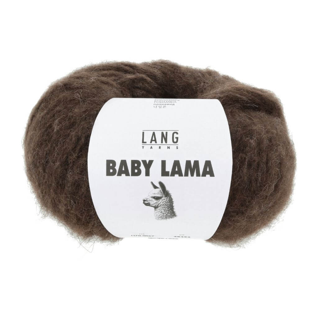 Lang Yarns 067 - Choco Lang Yarns Baby Lama Lieblingsgarn