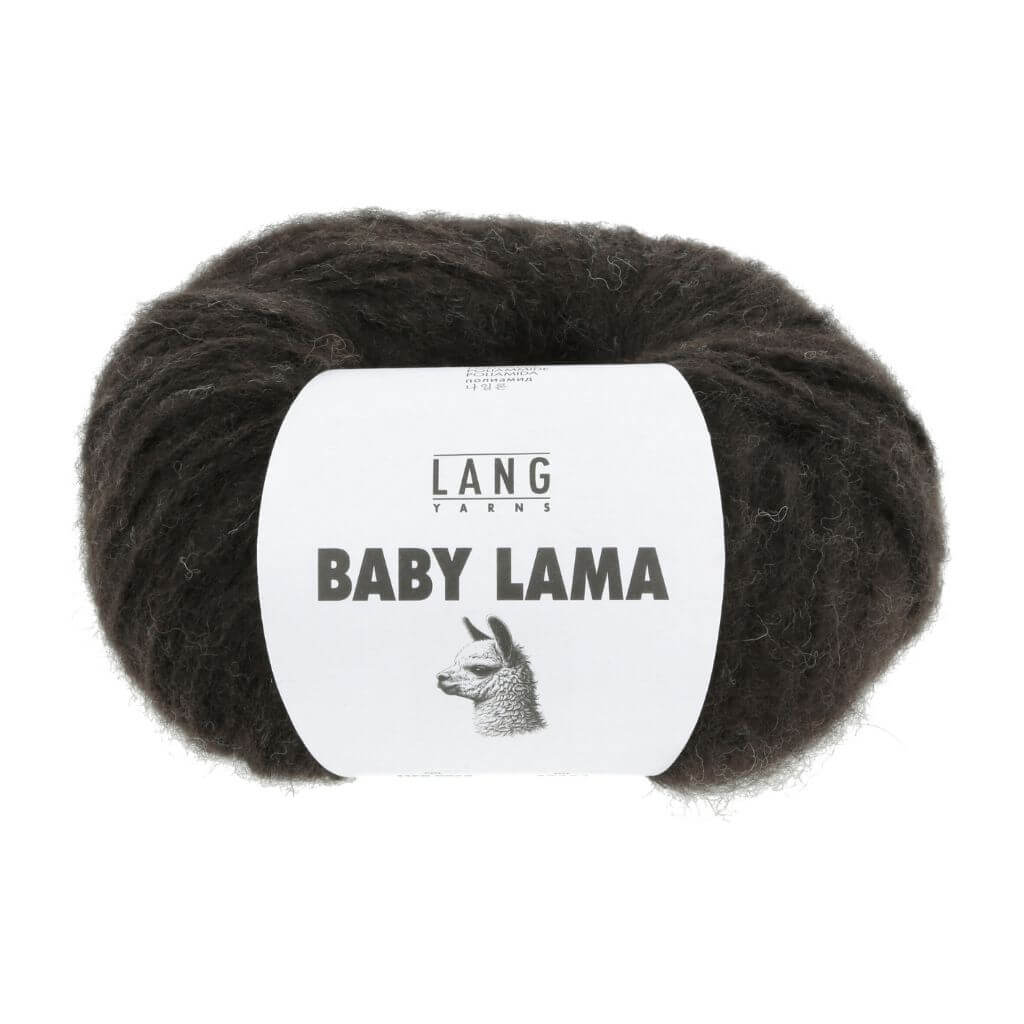 Lang Yarns 068 - Dunkelbraun Lang Yarns Baby Lama Lieblingsgarn