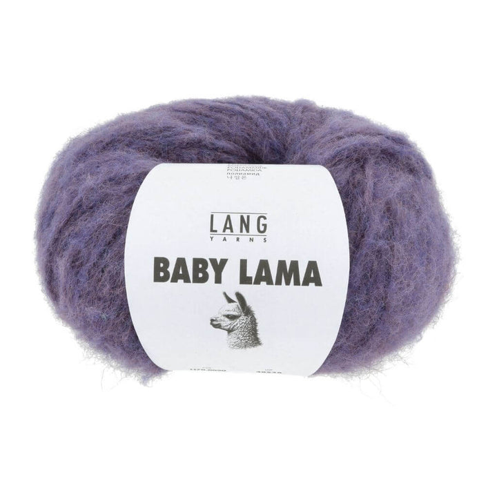 Lang Yarns 090 - Violett Lang Yarns Baby Lama Lieblingsgarn