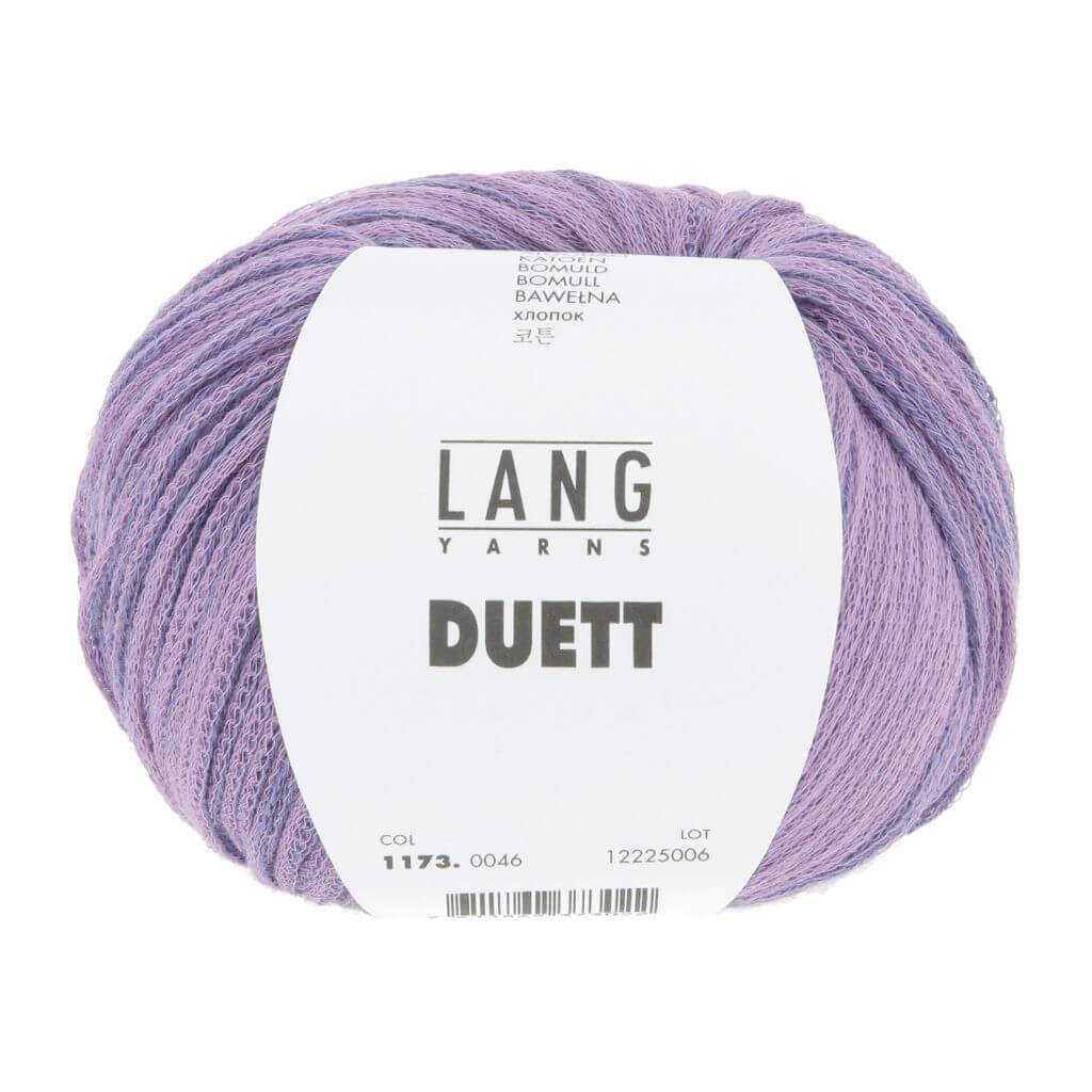 Lang Yarns 046 - Lavendel/Violett Lang Yarns Duett 50g Lieblingsgarn