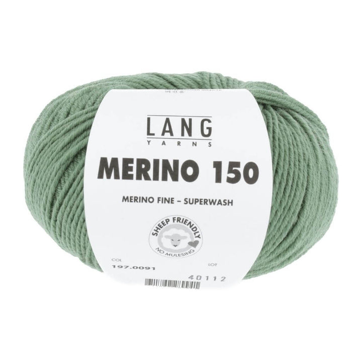 Lang Yarns Salbei Lang Yarns Merino 150 Lieblingsgarn