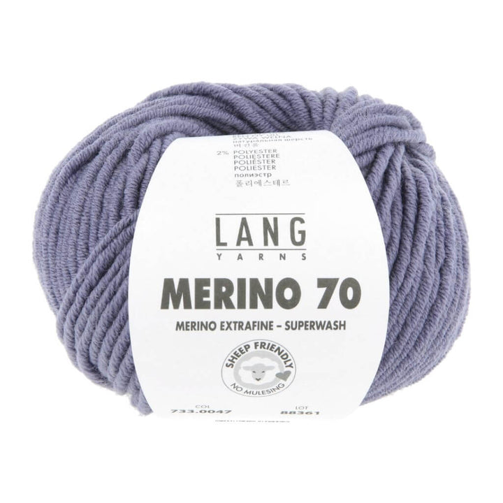 Lang Yarns 047 - Periwinkle Lang Yarns Merino 70 50g Lieblingsgarn