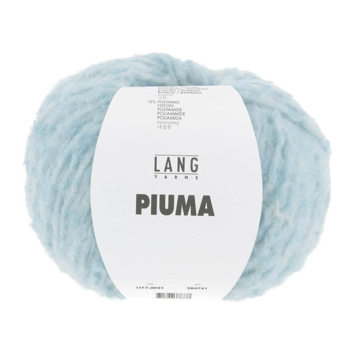 Lang Yarns 021 - Hellblau Lang Yarns Piuma Lieblingsgarn