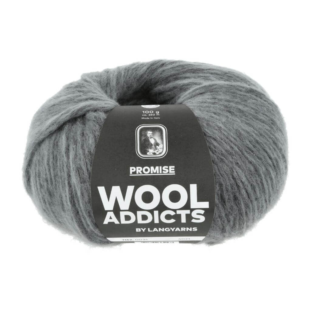 Lang Yarns 034 - Jeans Lang Yarns Wooladdicts Promise Lieblingsgarn