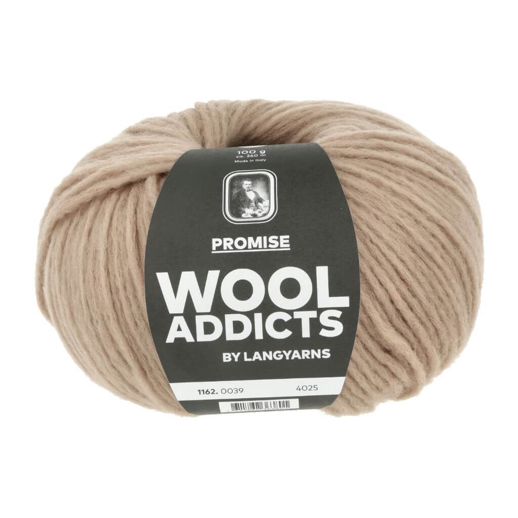 Lang Yarns 039 - Camel Lang Yarns Wooladdicts Promise Lieblingsgarn
