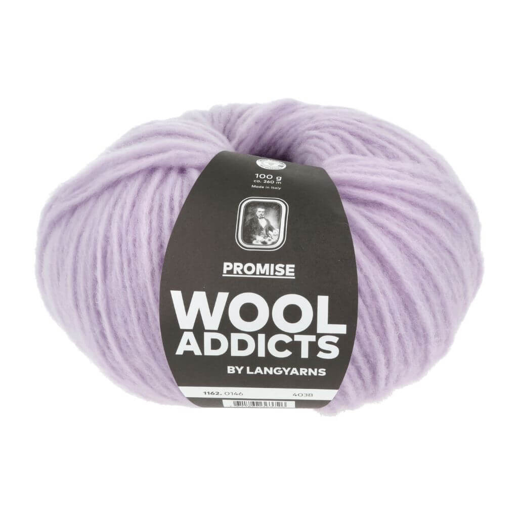 Lang Yarns 146 - Mauve Lang Yarns Wooladdicts Promise Lieblingsgarn