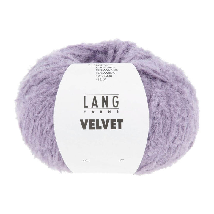 Lang Yarns 047 - Lavendel Lang Yarns Velvet 50g Lieblingsgarn