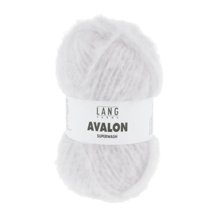 Lang Yarns 001 - Weiss Lang Yarns Avalon Lieblingsgarn
