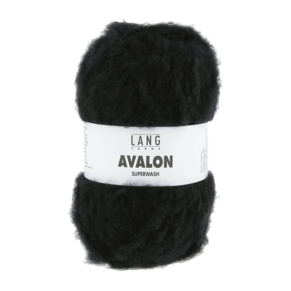 Lang Yarns 004 - Schwarz Lang Yarns Avalon Lieblingsgarn