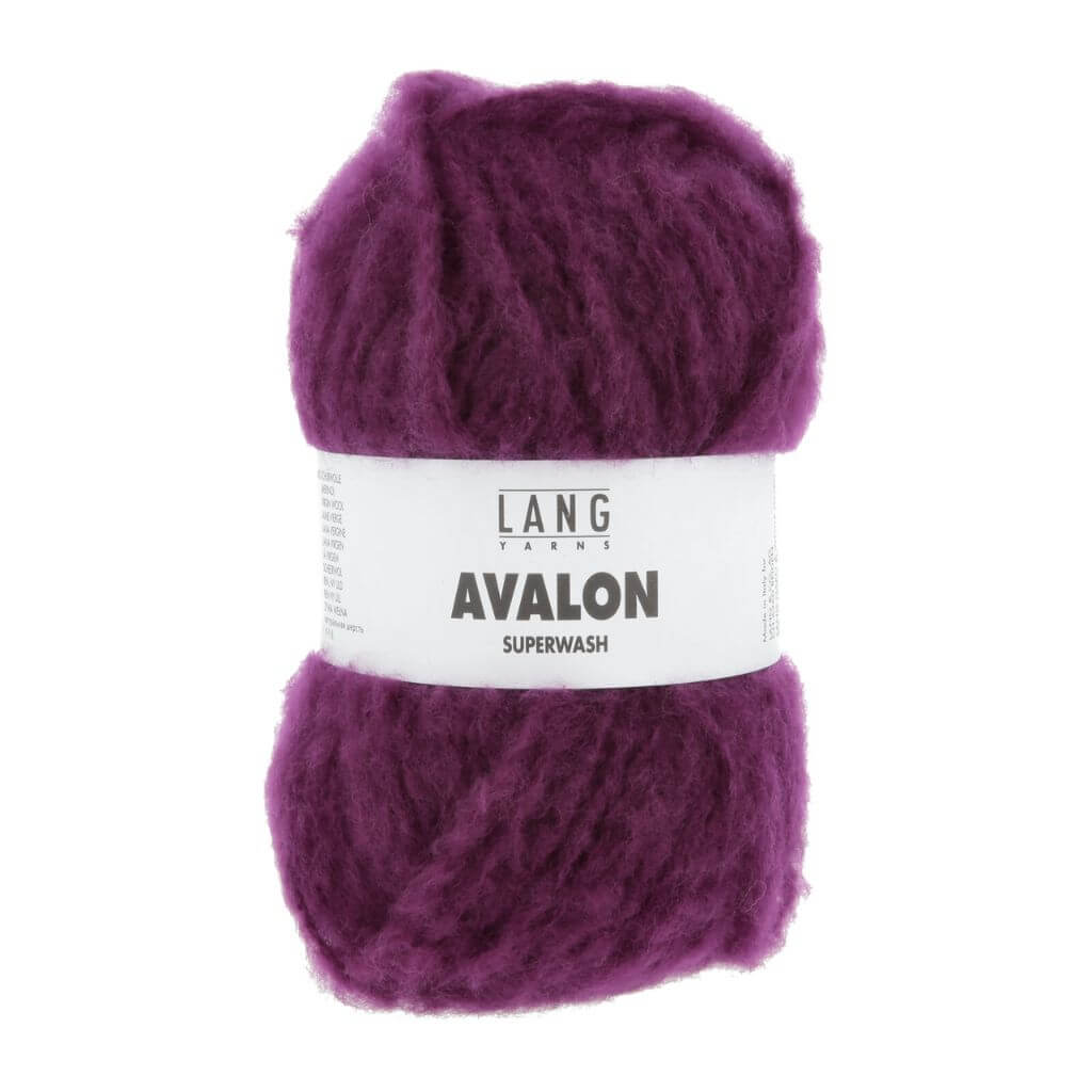 Lang Yarns 048 - Pflaume Lang Yarns Avalon Lieblingsgarn
