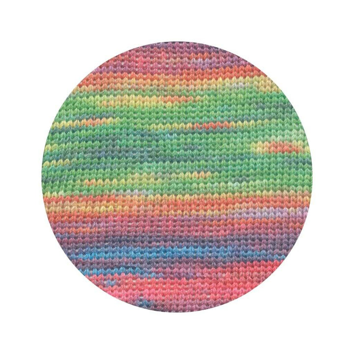 Lang Yarns 007 - Lachs/Rot/Gelb/Blau Lang Yarns Eternity Lieblingsgarn