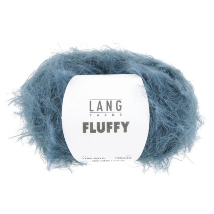 Lang Yarns 010 - Stahlblau Lang Yarns Fluffy Lieblingsgarn