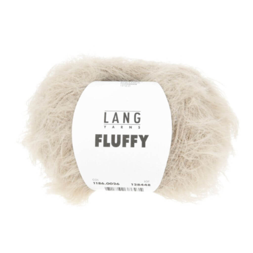 Lang Yarns 026 - Beige Lang Yarns Fluffy Lieblingsgarn