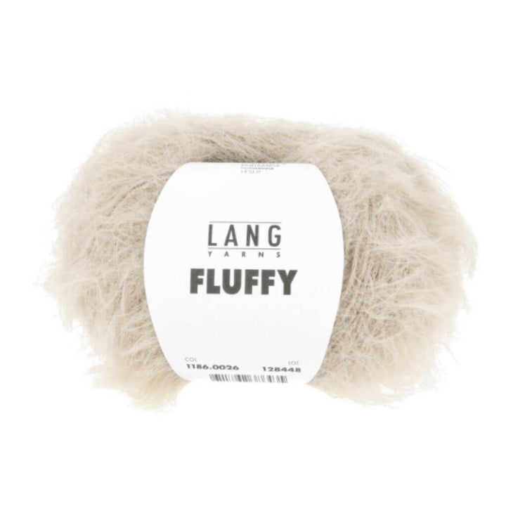 Lang Yarns 026 - Beige Lang Yarns Fluffy Lieblingsgarn