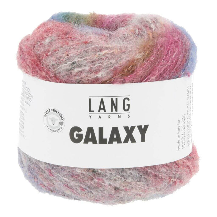 Lang Yarns 003 - Blau/Rot/Pink Lang Yarns Galaxy Lieblingsgarn