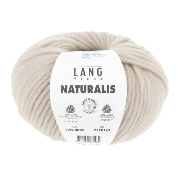 Lang Yarns 026 - Beige Lang Yarns Naturalis Lieblingsgarn