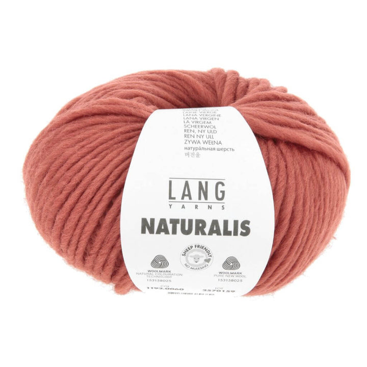 Lang Yarns 060 - Rot Lang Yarns Naturalis Lieblingsgarn