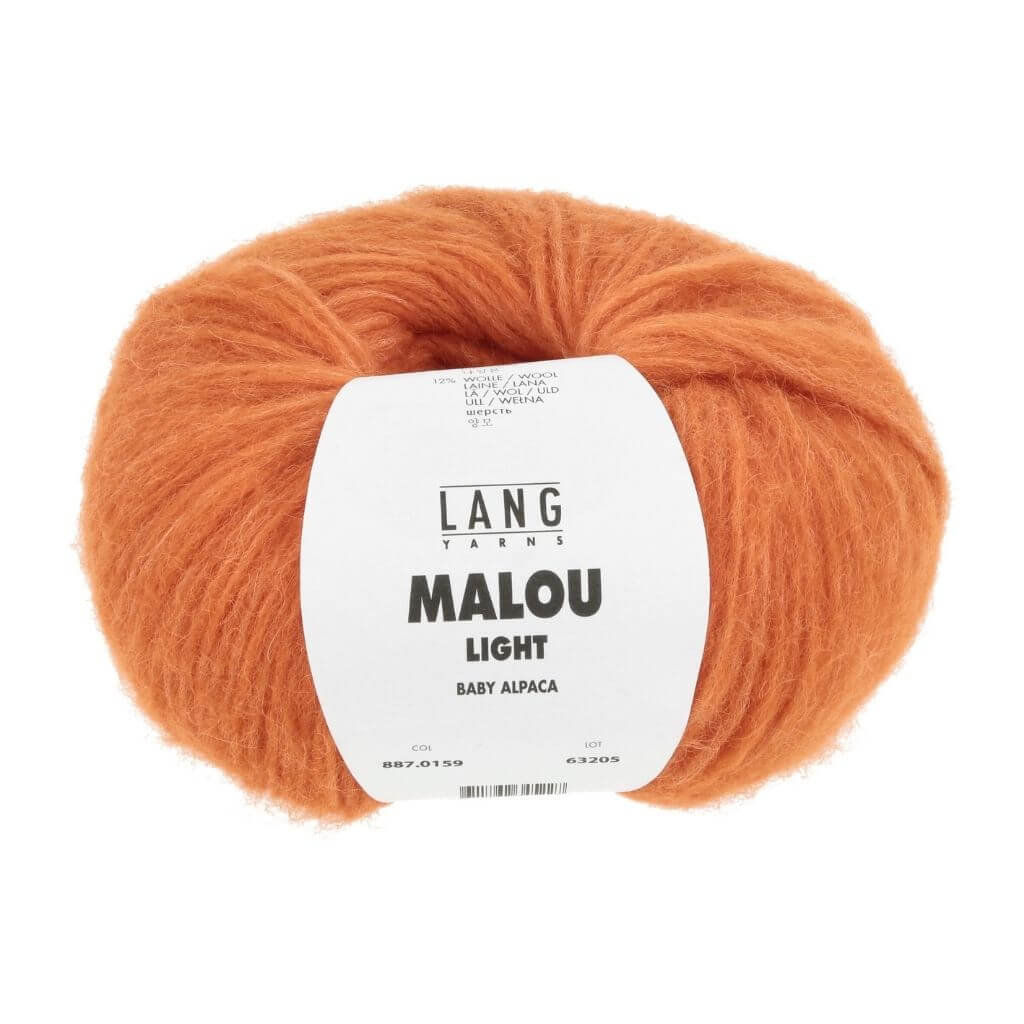 Lang Yarns 159 - Papaya Lang Yarns Malou Light Lieblingsgarn
