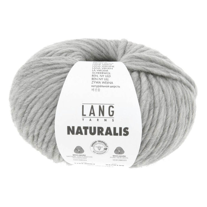 Lang Yarns 003 - Hellgrau Lang Yarns Naturalis Lieblingsgarn