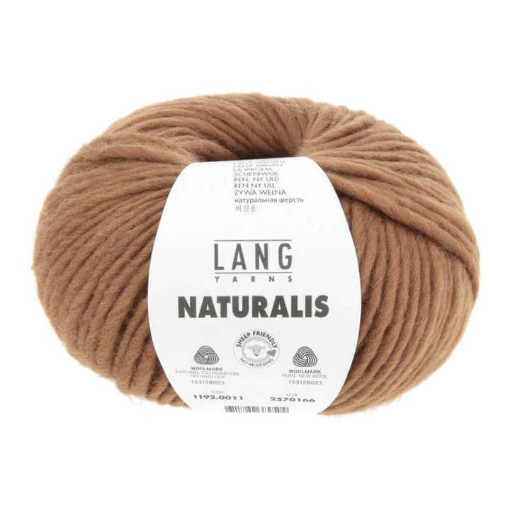 Lang Yarns 011 - Cognac Lang Yarns Naturalis Lieblingsgarn