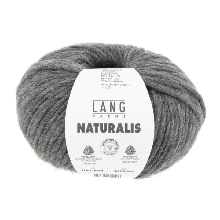 Lang Yarns 024 - Grau Lang Yarns Naturalis Lieblingsgarn