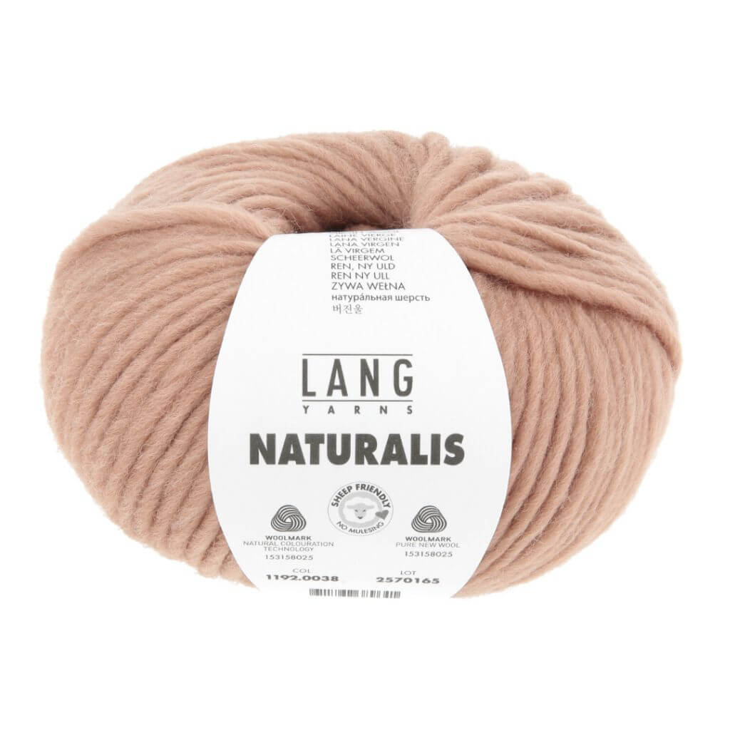 Lang Yarns 038 - Haselnuss Lang Yarns Naturalis Lieblingsgarn