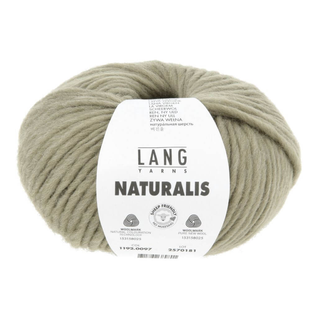Lang Yarns 097 - Olive Lang Yarns Naturalis Lieblingsgarn