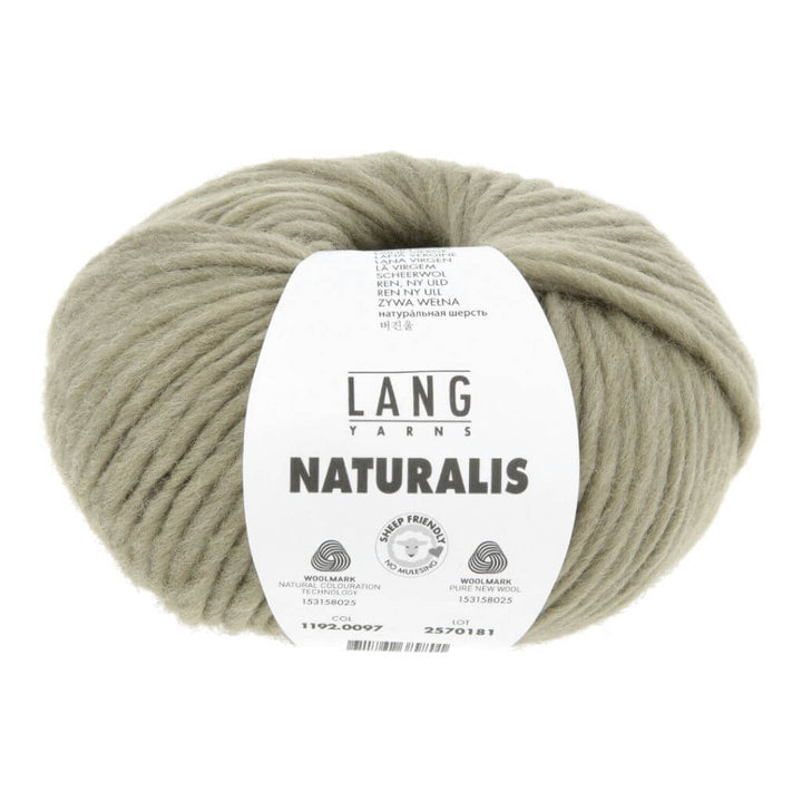 Lang Yarns 097 - Olive Lang Yarns Naturalis Lieblingsgarn