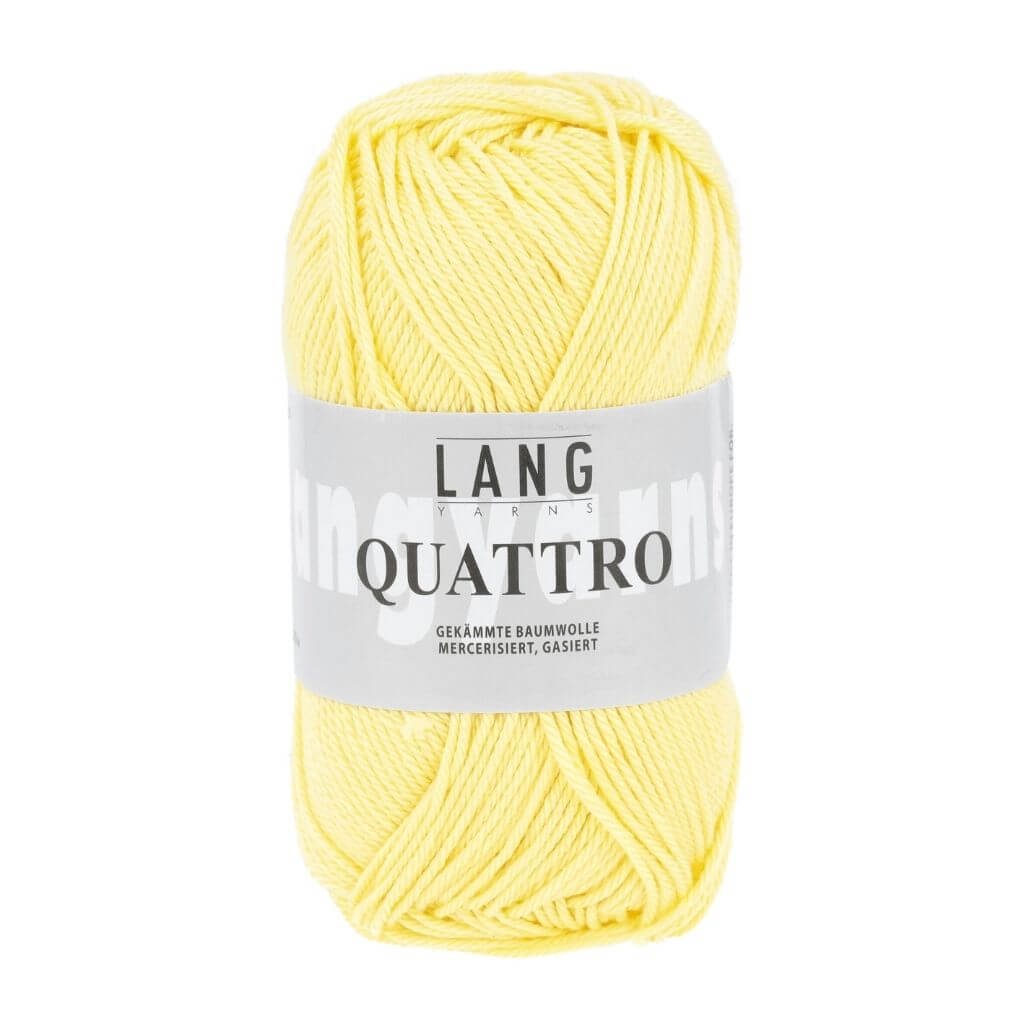 Lang Yarns 13 - Gelb Lang Yarns Quattro Lieblingsgarn