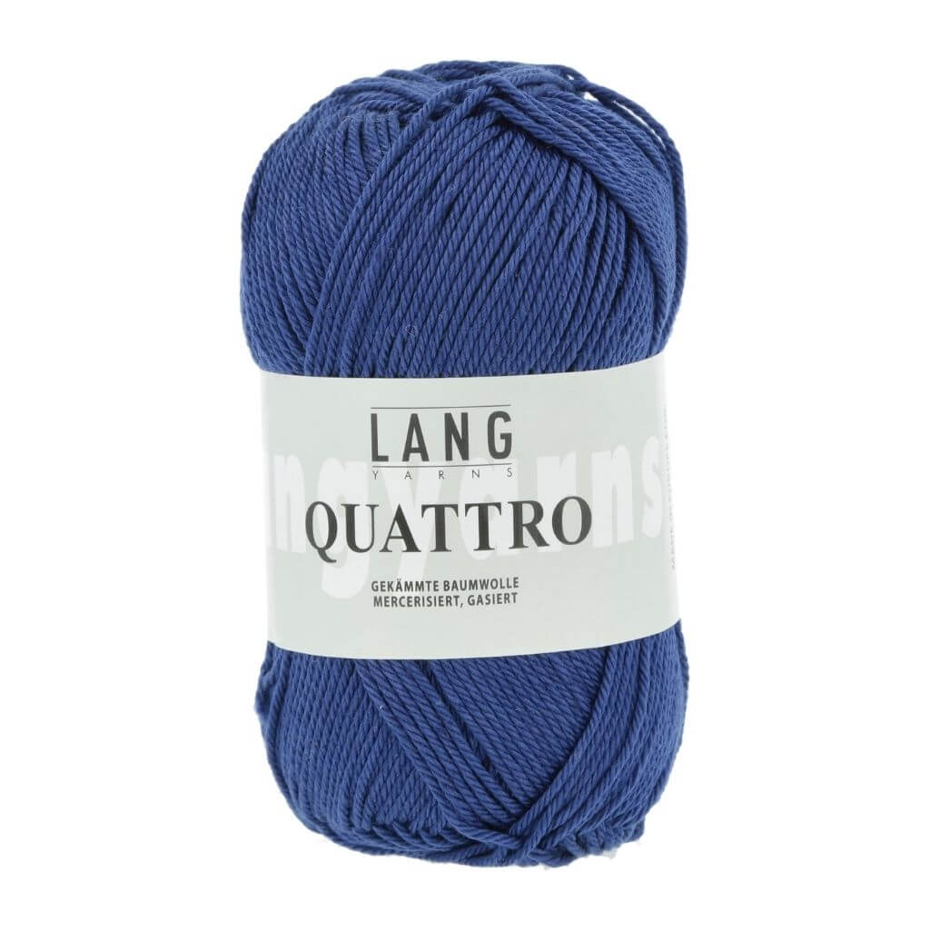 Lang Yarns 35 - Marine Lang Yarns Quattro Lieblingsgarn