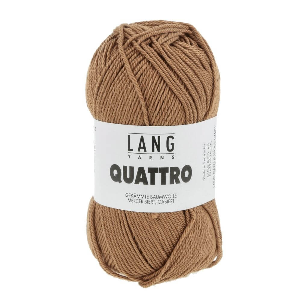 Lang Yarns 115 - Cognac Lang Yarns Quattro Lieblingsgarn